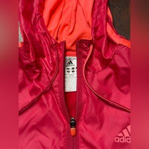 Adidas windbreaker hoodie jacket